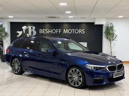 2020 BMW 5 Series 520d M-SPORT PLUS TOURING=LOW MILES//HUGE SPEC=IVORY LEATHER//FULL SERVICE HISTORY=202 D REG=ONLY €400 ANNUAL ROAD TAX//TAILORED FINANCE PACKAGES AVAI €35,995