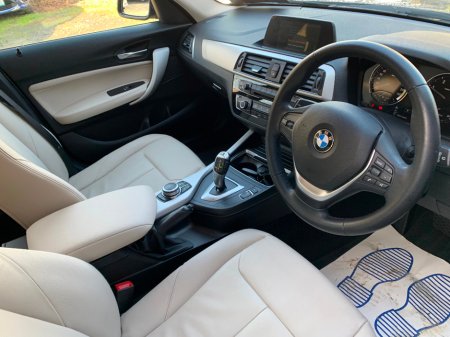 2018 BMW 1 Series 116D SE AUTOMATIC // GREAT CONDITION // FULL SERVICE HISTORY // LEATHER, SAT NAV AND PARKING SENSORS // €200 ROAD TAX // thumbnail