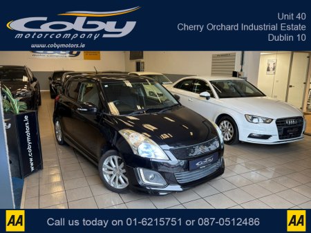 2014 Suzuki Swift 1.2 RS Model 5DR AUTO. Immaculate Car, New NCT done before collection, Touch Screen Radio, Air Con, Full Electrics, Stop/Start Button, Mirror Link, Sat Nav, and more. €8,950