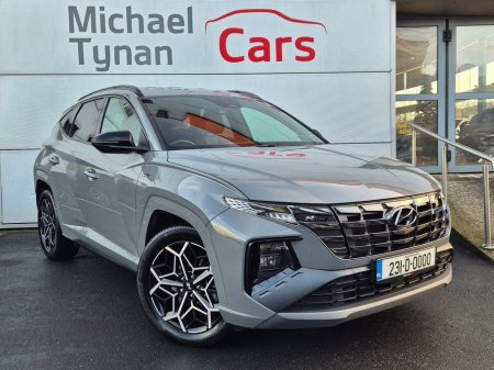 2023 Hyundai Tucson N Line - 1.6 Petrol Plug in Hybrid, Privacy Glass, 19” Diamond Cut Alloys, CarPlay, Cruise Control, Parking Sensors, KeyLess Entry €36,999