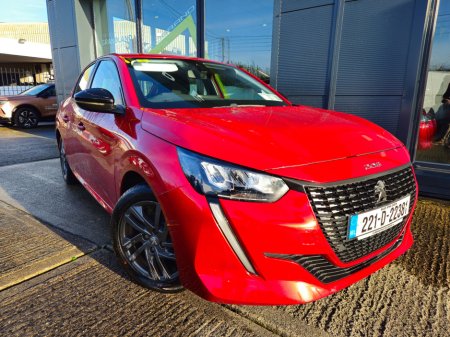 2022 Peugeot 208 1.2 Puretech 75bhp Active €15,000