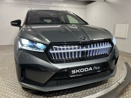 2024 Skoda Enyaq Sportline IV 80 - Crystal Grille - Reversing Camera - Ambient Lighting - Sat Nav - Climate Control - Heated Seats - Keyless Start - Apple CarPlay/Android Auto €41,950 thumbnail