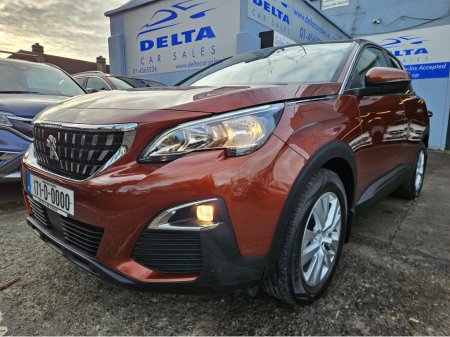 2017 Peugeot 3008 1.2 ACTIVE S/S 130BHP NCT 01/28 FINANCE AVAILABLE FROM € 54 PER WEEK BLUETOOTH/ ALLOYS/ USB/ DIGITAL DASH/ TOUCH SCREEN MEDIA/ ELECTRIC WINDOWS AND MIRRORS/ AUTO LIGHTS AND WIPERS/ HISTORY CHECKED €11,950 thumbnail
