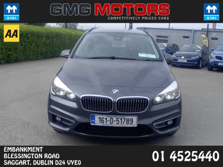 2016 BMW 2 Series Gran Tourer 7 SEATER....F46 D LUXURY GRAN TOURER 5 5DR €13,950