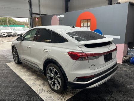 2023 Audi Q4 e-tron €35950 2023 AUDI Q4 E-TRON SPORTBACK 40 SLINE ELECTRIC AUTOMATIC / CRUISE CONTROL / 360° PARKING CAMERA / ELECTRIC MEMORY HEATED REAR & FRONT SEATS / PADDLE SHIFTERS / APPLE CARPLAY / AMBIENT LIGHTS €35,950 thumbnail