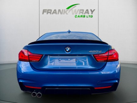 2017 BMW 4 Series M-SPORT PLUS **FULL M-PERFORMANCE KIT**FULL LEATHER**SAT NAV**HEATED SEATS**AS NEW**FSH** €19,950 thumbnail