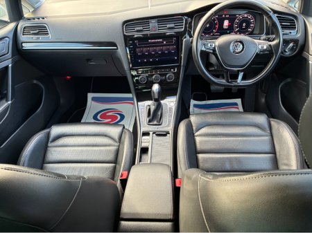 2020 Volkswagen Golf ( 202 REG 1.4 TSI LEATHER LEATHER SEATS VIRTUAL CLOCKS  SAT NAV  LEATHER  SEATS - VIRTUAL CLOCKS -REVERSE CAMERA - NAVIGATION - CARPLAY - ANDROID AUTO- BLIND SPOT REAR TRAFFIC ASSIST - DISCOVER PRO €22,950 thumbnail