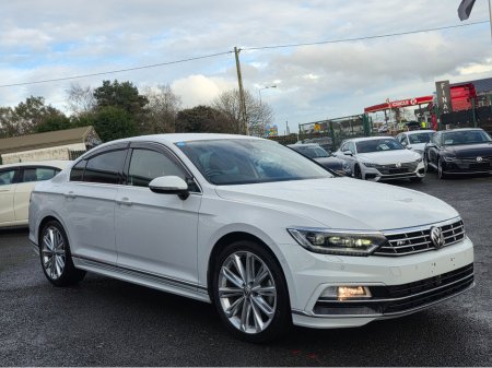 2016 Volkswagen Passat ( 162 REG 2.0 TSI R-LINE FULL LEATHER SEATS ELECTRIC HEATED SEATS SAT-NAV REV CAMERA BLIND-SPOT CARPLAY ANDROID AUTO €19,950