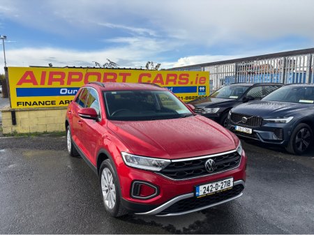 2024 Volkswagen T-Roc LIF PLUS1.0TSI MANUAL 6SPEED FWD 110HP Finance Available own this car from €131 per week €28,999