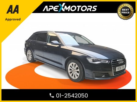 2016 Audi A6 FINANCE ARRANGED * 2.0 TDI SE ULTRA 187BHP 5DR * NEW NCT MAY-27 * 8-STAMPS SERVICE HISTORY * AA APPROVED * 101 SAFETY CHECKLIST * IMMACULATE * HEATED SEATS * COLOUR REVERSE CAMERA * TOP-SPEC 5DR ESTAT €16,449