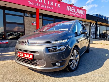 2016 Citroen Grand C4 Picasso 1.6 BLUE HDI 120BHP  EXCLUSIVE LOW MILEAGE 7 SEATER €10,900