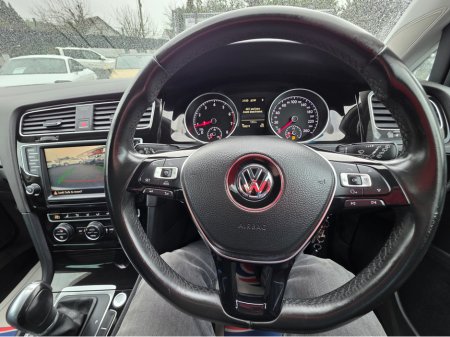 2017 Volkswagen Golf LEATHER BLACK SEATS 1.4 HIGHLINE EDITION -REVERSE CAMERA  - CARPLAY - ANDROID AUTO- BLIND SPOT REAR TRAFFIC ASSIST - DISCOVER PRO - €16,950 thumbnail