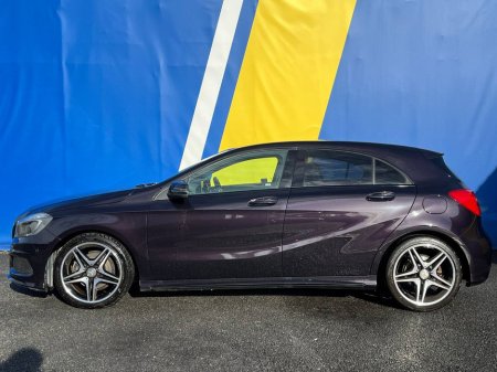 2016 Mercedes-Benz A Class A180 AMG-NIGHT PACK 1.6 AUTO // AMG-LINE SPORT SEATS // 18” AMG-LINE ALLOYS // ADAPTIVE CRUISE CONTROL €17,900