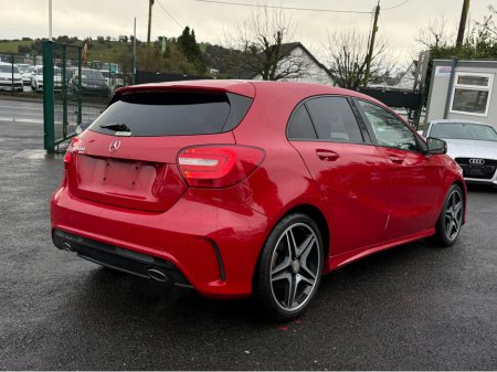 2015 Mercedes-Benz A Class A180 AMG LINE NIGHT PACK AMG INTERIOR HALF LEATHER SEATS / HI SPEC / SYSTEM LOW ROAD TAX BAND / SIMI DEALER €15,950 thumbnail