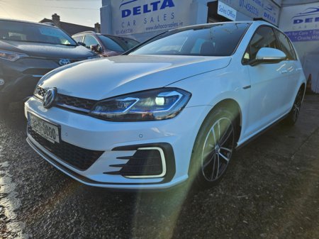 2018 Volkswagen Golf 1.4 GTE AUTOMATIC 201BHP *PLUG IN PETROL HYBRID* NCT 12/27 FINANCE AVAILABLE FROM €76 PER WEEK 2 KEYS/ REVERSE CAMERA/ BLUETOOTH/ USB/ AUX/  CHARGING CABLES AVAILABLE/ HISTORY CHECKED €16,950 thumbnail
