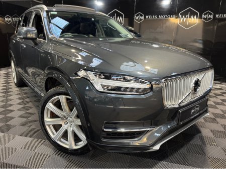 2019 Volvo XC90 2.0 T8 INSC PRO 390 AWD 5 5DR ONE OWNER VOLVO SERVICE HISTORY €44,900 thumbnail