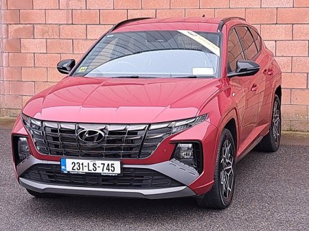 2023 Hyundai Tucson 4 Wheel Drive N-Line Model Plug in Hybrid, 265 Bhp. €39,999