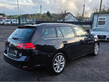 2015 Volkswagen Golf ESTATE ( 152 REG LEATHER FULL LEATHER SEATS 1.4 TSI AUTOMATIC ESTATE FULL LEATHER HEATED ELECTRIC SEATS  REV CAMERA ALLOYS LOW TAX BAND €13,950 thumbnail