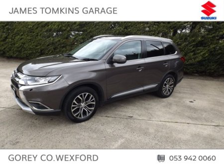 2019 Mitsubishi Outlander 2.2 DI-D 150PS 6MT 4WD 7-Seater BlackLin €28,950