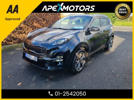2020 Kia Sportage FINANCE ARRANGED * CRDI GT-LINE S MHEV * NEW NCT DEC-27 * IMMACULATE * 6-STAMPS SERVICE HISTORY * AA APPROVED * 101 SAFETY CHECKLIST * AUTOMATIC (DSG) * HEATED SEATS * COLOUR REVERSE CAMERA * TOP-SPEC €24,949
