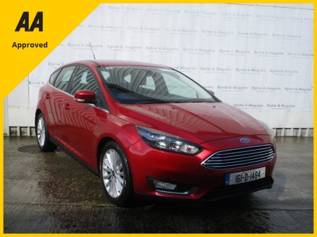 2016 Ford Focus LOW KMS TITANIUM 1.0 ECOBOOST  125PS  COMES WITH A NEW NCT TEST FULLY SERVICED WITH A NEW TIMING BELT AND WATER PUMP. 12 MONTHS AA COVER !!