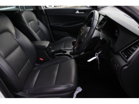 2017 Hyundai Tucson 1.7CRDI EXECUTIVE PLUS //WHITE WITH BLACK LEATHER //IMMACULATE CONDITION  // BUY WITH CONFIDENC AA AND SIMI APPROVED DEALER 2025 // FINANCE ARRANGED // ALL TRADE INS WELCOME // €13,950 thumbnail