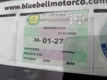 2019 Peugeot 3008 1.5 BlueHDi 130bhp Active €14,950 thumbnail