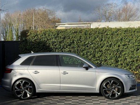 2016 Audi A3 S-LINE PACK QUATTRO 1.8 TFSI // FULL SERVICE HISTORY // AUDI DRIVE SELECT // NEW 19" DIAMOND CUT ALLOYS // ADAPTIVE CRUISE CONTROL €17,900 thumbnail