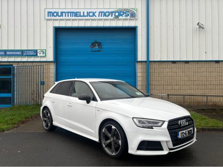 2017 Audi A3 1.6 TDI S LINE BLACK EDITION 116PS 5DR €16,750