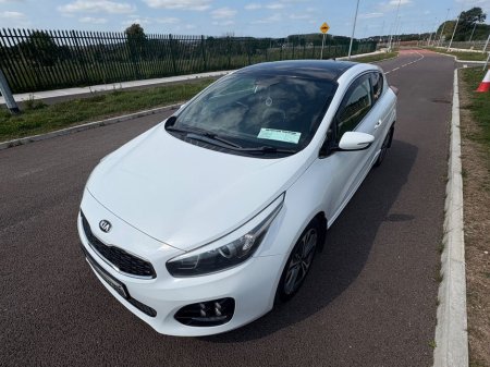 2016 Kia pro_ceed Proceed 1.6 GT Line 3DR, Multi-Function Steering Wheel, Bluetooth, Rear Parking Sensors, Full Service History, Electric Windows, AUX Connection €10,900