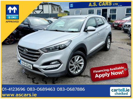 2017 Hyundai Tucson 1.7 EXECUTIVE ** IRISH CAR ** FULL LEATHER INTERIOR ** REVERSE CAMERA ** SAT NAV ** SUPERB EXAMPLE ** €11,995