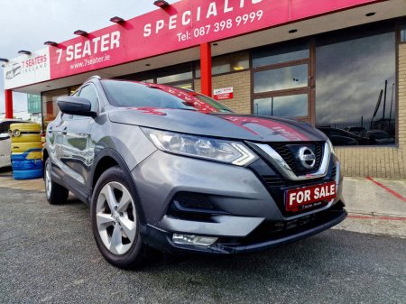 2018 Nissan Qashqai 1.2 PETROL 115BHP  AUTOMATIC SV MODEL LOW MILEAGE 5 SEATER €16,900