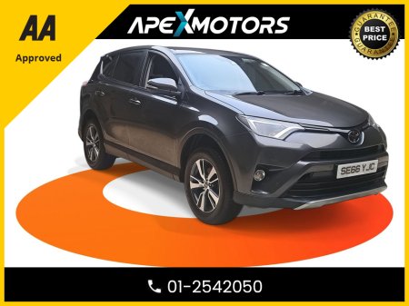 2016 Toyota Rav4 FINANCE ARRANGED * RAV4 2.0 D-4D  * TOP-SPEC BUSINESS EDITION * NEW NCT DEC-26 * TOP-SPEC * IMMACULATE * AA APPROVED * 101 SAFETY CHECKLIST * TOP-SPEC 5DR HATCH * CRUISE CONTROL * 2-KEYS * LOW TAX €13,749