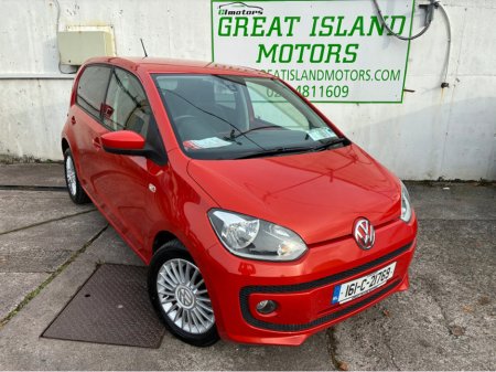 2016 Volkswagen up! 1.0 75BHP TAKE UP €10,750