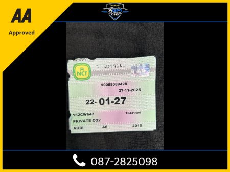 2015 Audi A6 2.0 TDI S LINE ULTRA 1 187BHP 4DR A BLACK EDITION €13,950 thumbnail