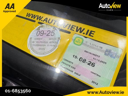 2012 Volkswagen Golf 1.4 Highline. AA APPROVED // FINANCE & NATIONWIDE DELIVERY AVAILABLE // SIMI DEALER €8,995 thumbnail