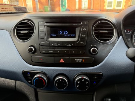 2015 Hyundai i10 1.0 Petrol Deluxe, Only 87kms! New Nct 02/2027, Ideal Starter Car, 5 Door, Cheap Tax & Insurance, Bluetooth, Cruise Control, A/C, Alloys, Service & Warranty Included, SIMI Dealer, €7,950 thumbnail