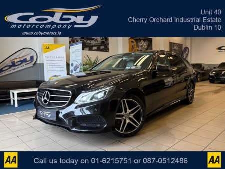 2015 Mercedes-Benz E Class 2.1 E220 Bluetec AMG Night ED 4DR Auto. NCT & Tax, Full Leather, Full Electrics, Sat Nav, Dual Climate Control, Heated Seats, Cruise Control, Revers Cam, Parking Sensors, Paddle Shift, BT & more €15,950 thumbnail