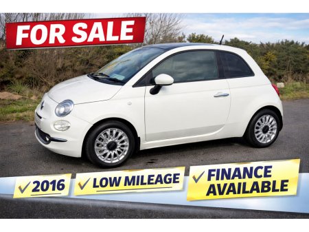 2016 Fiat 500 1.2 LOUNGE 69BHP 3DR