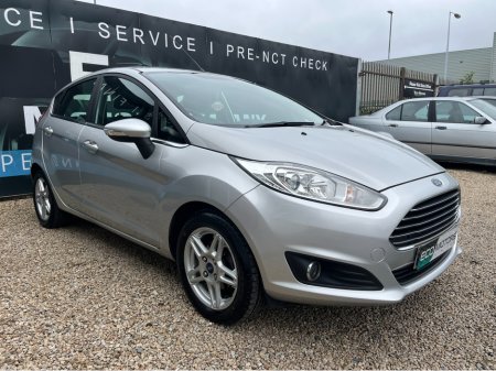 2014 Ford Fiesta ZETEC 1.2 PETROL, NEW NCT, LOW TAX €7,995