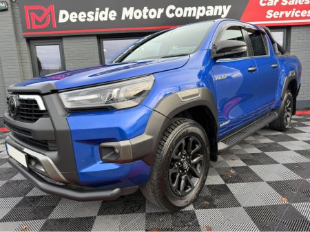 2023 Toyota Hilux INVINCIB X D-4D 4WD INVINCIBLE X DCB, BLACK HEATED LEATHER SEATS , AUTO , REVERSE CAMERA , SENSORS , BLACK ED ALLOYS - ROLL BAR - FT BAR - ROLL & LOCK TOP , ONLY 42K , 2X KEYS , HISTORY , FINANCE €160 €47,950
