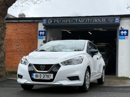 2018 Nissan Micra 1.0 Petrol, Only 119kms, New Nct 02/2028!Blueooth, Cruise Control, Ideal Starter Car, Cheap Tax & Insurance, 5 Door, Finance Available, Service & Warranty Included, SIMI Dealer,
