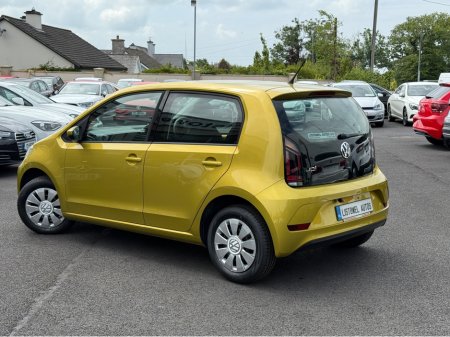 2018 Volkswagen up! 1.0 AUTOMATIC YELLOW * AUTO LIGHTS, HEATED MIRRORS, AIR CONDITIONING, ISOFIX CHILD SEAT ANCHOR POINTS, COMES WITH 2 YEAR NEW NCT* €11,450