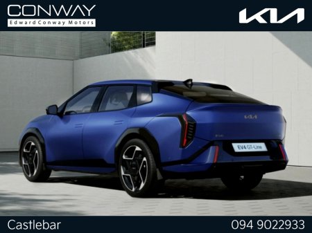 2025 Kia EV4 FASTBACK  gtLine €55,000