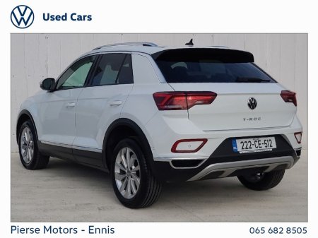 2022 Volkswagen T-Roc 1.0 TSI 110HP Style Plus - Pan Roof €27,950
