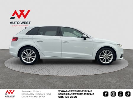 2016 Audi A3 2016 Audi A3 1.4 TFSI S-Tronic Automatic €14,950