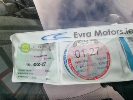 2019 Renault Clio 2019 RENAULT CLIO 1.0L NCT&TAXED FOR 1YR! €9,990 thumbnail