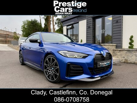 2022 BMW 4 Series 420 D M SPORT AUTO GRAN COUPE 5DR 190 BHP,M PERFORMANCE BODY KIT,PORTIMAO BLUE,FULL LEATHER,HEATED SEATS,HEATED STEERING WHEEL,XENONS,REVERSE CAMERA,PRIVACY GLASS,MASSIVE SPEC,ONE OWNER,FBMWSH €44,250