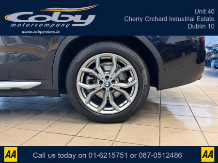 2018 BMW X3 2.0 XLINE 5DR AUTO, NCT 2028 Full Leather, Reverse Cam, Sat Nav, Heated Seats, Parking Sensors, Cruise Control, MFSW, Dual Climate Control, Bluetooth, Alloy Wheels, Full Electrics, and more. €30,950 thumbnail