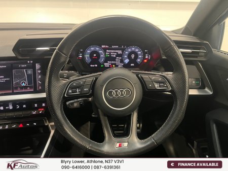 2023 Audi A3 Sportback S Line 40 TFSI-E PHEV 5dr 201bhp S-Tronic Auto - 231 Reg €31,995 thumbnail